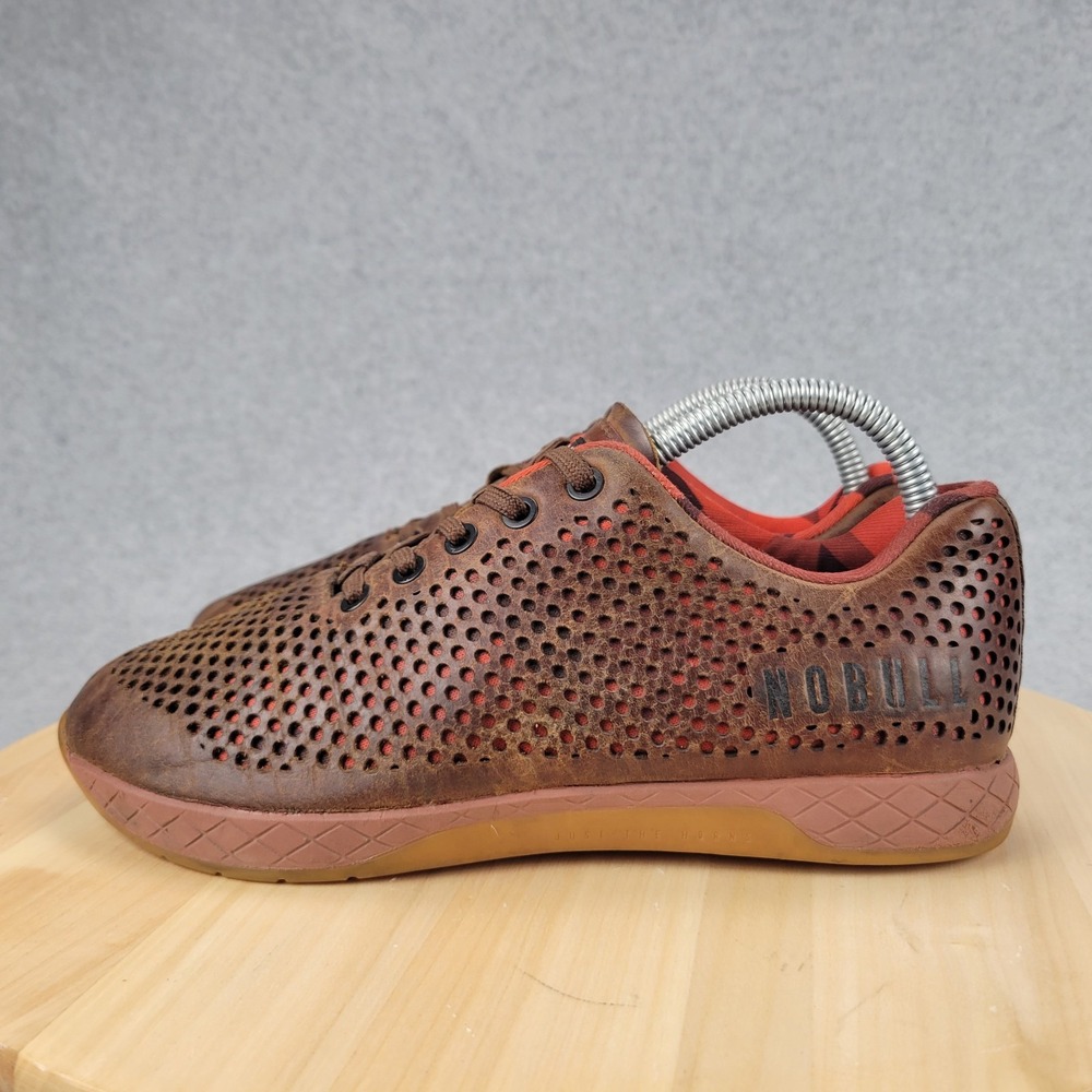 Nobull Trainers Mens‎ 7 Womens 8.5 Coffee Brown Athletic Crossfit Shoes Sneakers